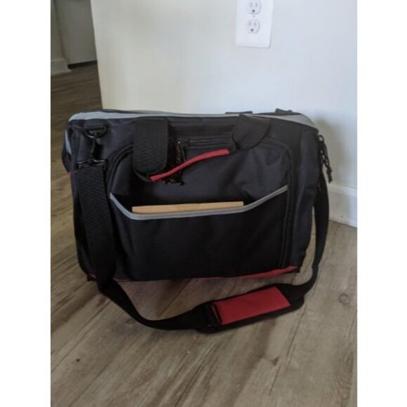 Waterproof Tool Bags, 16-inch Wide Mouth Tool Tote Bag with 25 pockets - Picture 2 of 4